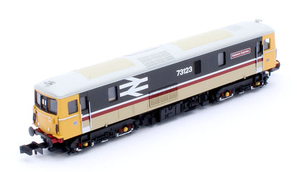 Class 73 123 'Gatwick Express' BR IC Executive Large No's Electro Diesel Locomotive - DCC Fitted