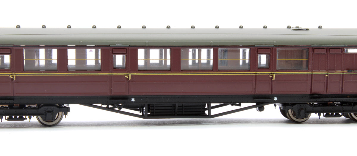 Pre-Owned 2P-011-274 Gresley BR Maroon Brake Composite E10014E