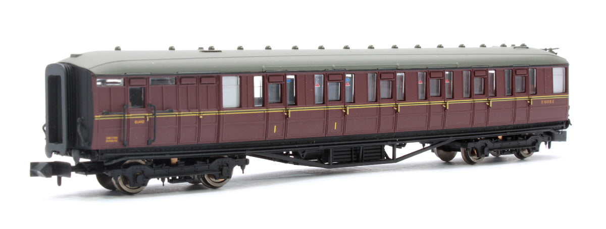 Gresley BR Maroon Brake Composite E10015E