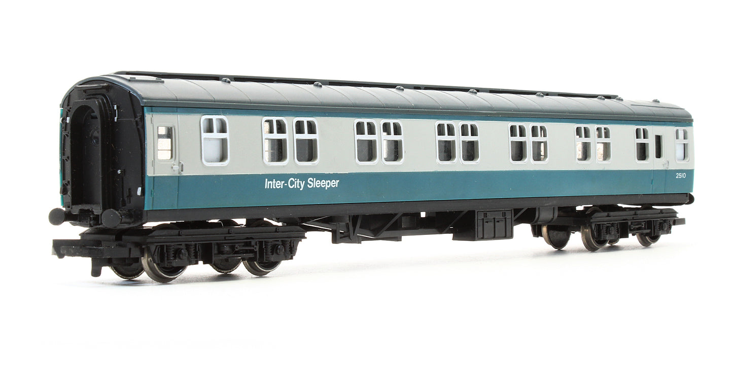Pre-Owned BR Blue Grey Inter-City Sleeper Coach '2510'