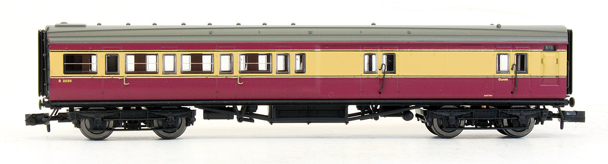 Pre-Owned Maunsell Coach Set 398 Crimson & Cream