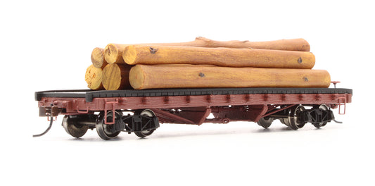 Pre-Owned 18332 Log Cars With Logs