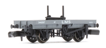 NR1153M 4 Wheel LMS Bolster Wagon Twin Pack