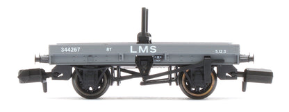 NR1153M 4 Wheel LMS Bolster Wagon Twin Pack