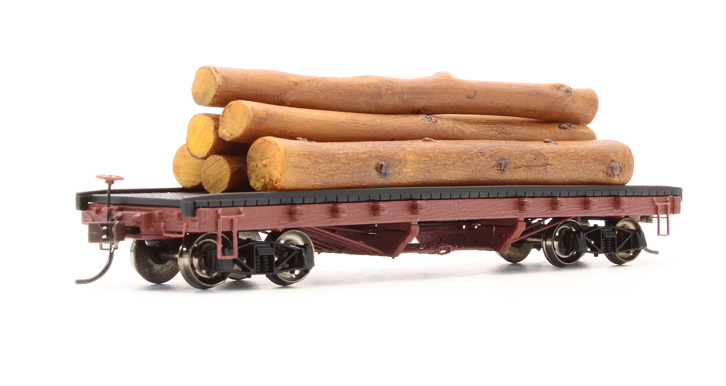 Pre-Owned 18849 ACF 40' Log Cars With Logs (1935-1960)