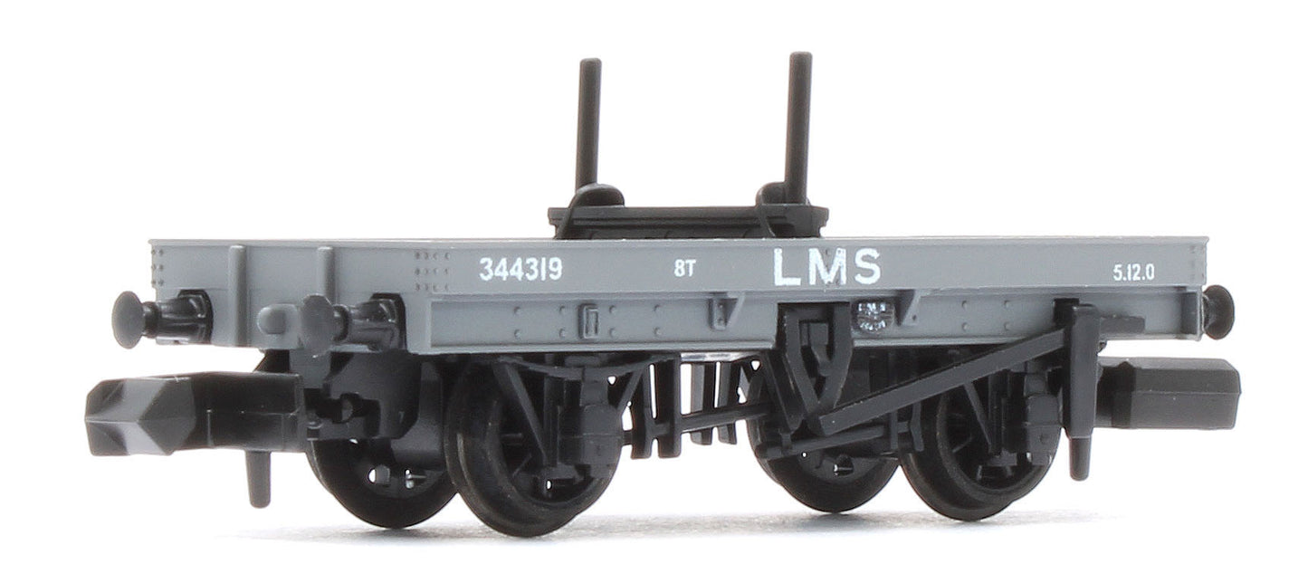 NR1153M 4 Wheel LMS Bolster Wagon Twin Pack