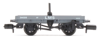 NR1153M 4 Wheel LMS Bolster Wagon Twin Pack