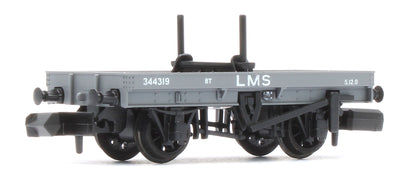 NR1153M 4 Wheel LMS Bolster Wagon Twin Pack