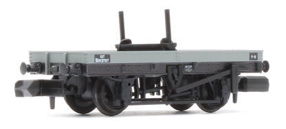 NR1154B 4 Wheel BR Bolster Wagon Twin Pack