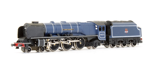 Pre-Owned Princess Coronation Class 46221 'Queen Elizabeth' BR Blue Early Emblem Steam Locomotive