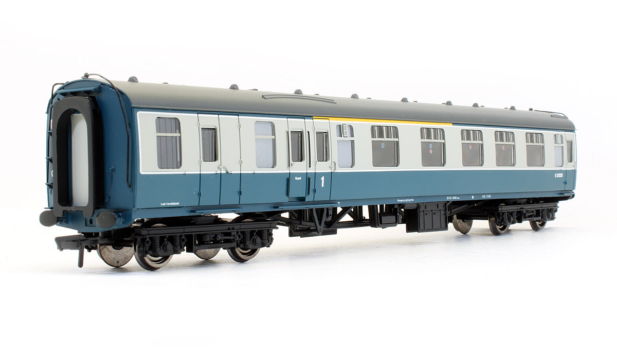 Pre-Owned BR MK1 BCK Brake Composite Corridor Blue & Grey 'E21222'