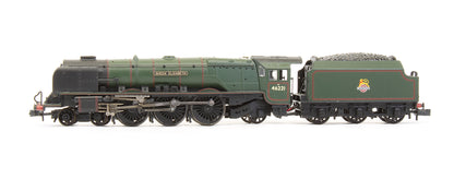 Pre-Owned 372-181A Princess Coronation 46221 'Queen Elizabeth' BR Lined Green Early Crest Steam Locomotive - DCC Fitted