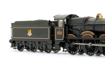 Pre-Owned Modified Hall Class 7903 BR Black Early Emblem 'Foremarke Hall' Steam Locomotive - DCC Fitted