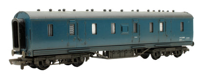 Pre-Owned 937117 50' Parcels Van in BR blue - Custom Weathered