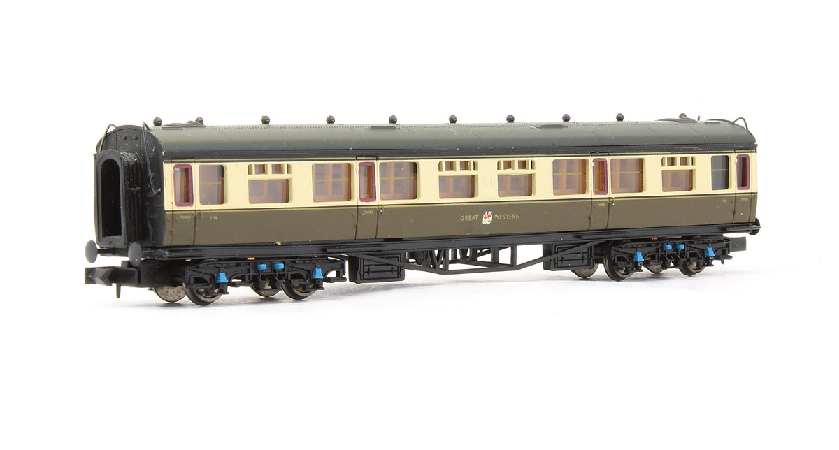 Pre-Owned GWR Chocolate & Cream Collett 3rd Class Coach '1116'