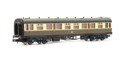 Pre-Owned GWR Chocolate & Cream Collett 3rd Class Coach '1116'
