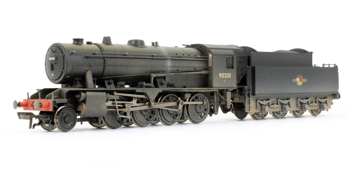 Pre-Owned WD 2-8-0 Austerity '90201' BR Black Late Crest Steam Locomotive (Weathered)