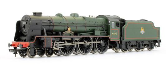Pre-Owned Rebuilt Scot 46141 'The North Staffordshire Regiment' BR Green Early Emblem Steam Locomotive - DCC Sound