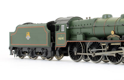Pre-Owned Rebuilt Scot 46141 'The North Staffordshire Regiment' BR Green Early Emblem Steam Locomotive - DCC Sound