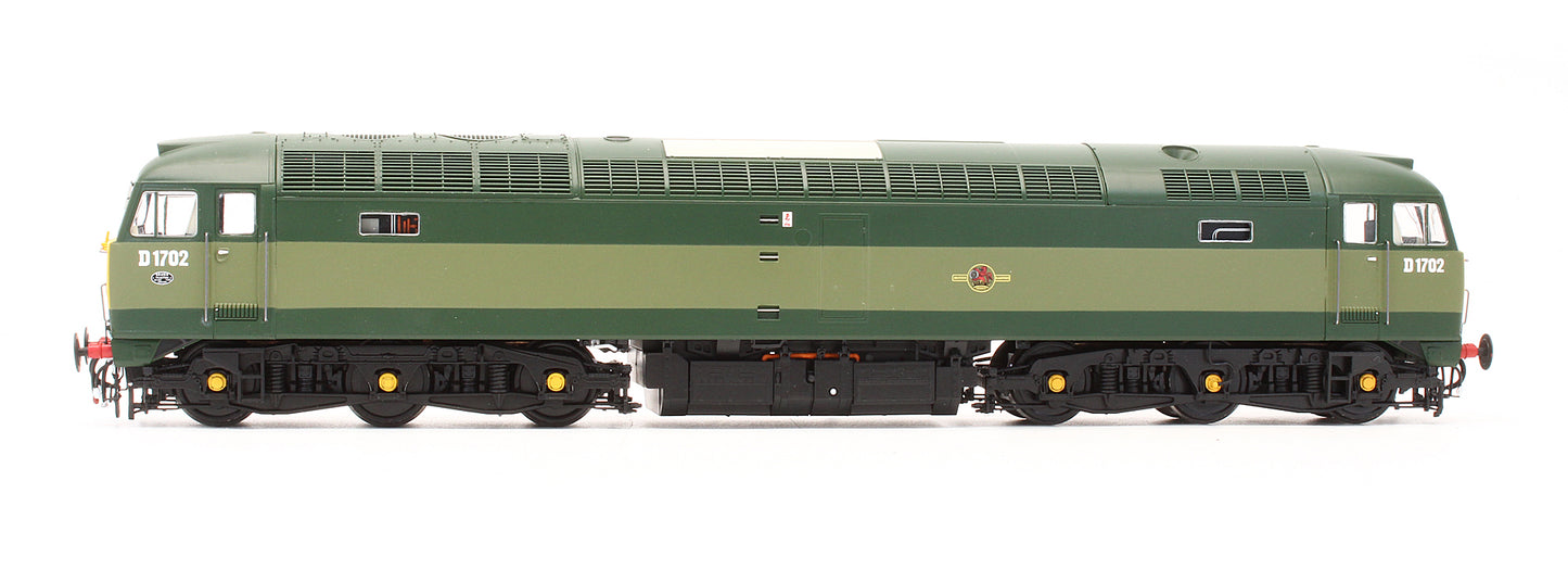 Pre-Owned 4820 BR Two Tone Green Class 47 D1702 Diesel Locomotive - Exclusive Edition