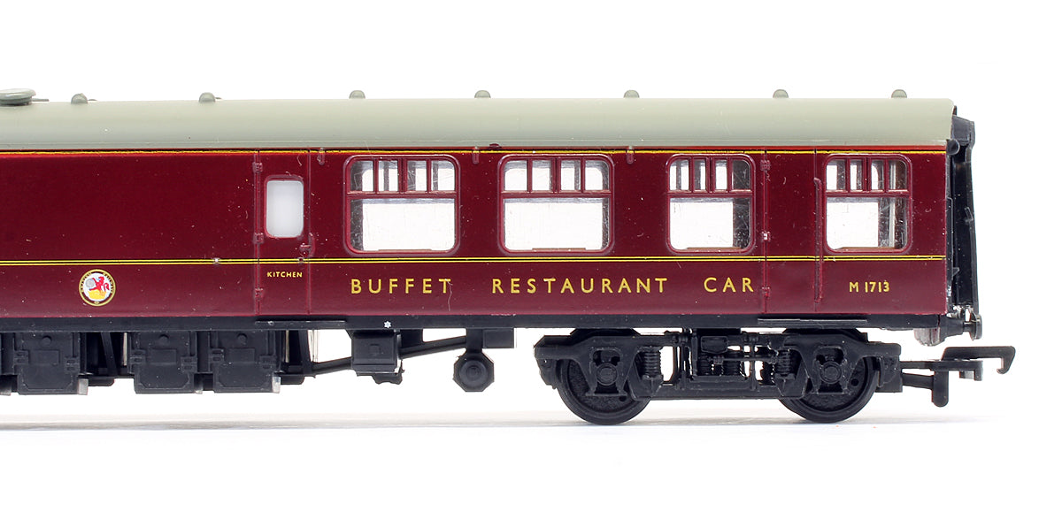 Pre-Owned 37-114 BR Maroon MK1 Restaurant Car 'M1713'