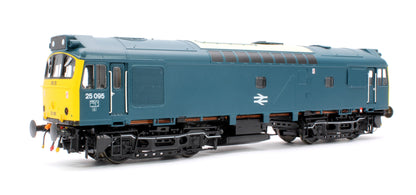 Pre-Owned Class 25 BR Rail Blue 25095 (with cab front numbers) Diesel Locomotive