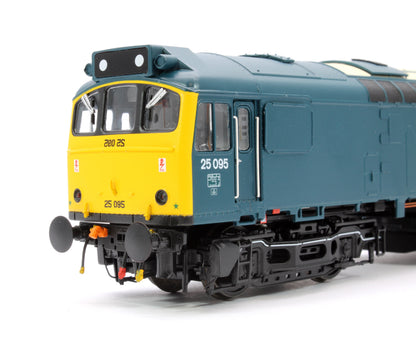 Pre-Owned Class 25 BR Rail Blue 25095 (with cab front numbers) Diesel Locomotive