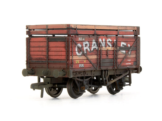 Pre-Owned 7 Plank Wagon With Coke Rail 'New Cransley' - Custom Weathered