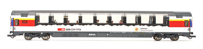 Pre-Owned 74081 Set Of 3 Gotthard Panorama Express SBB Coaches - Set 1