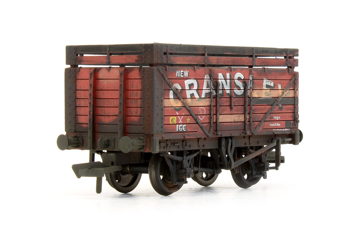 Pre-Owned 7 Plank Wagon With Coke Rail 'New Cransley' - Custom Weathered