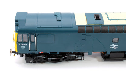 Pre-Owned Class 25 BR Rail Blue 25095 (with cab front numbers) Diesel Locomotive