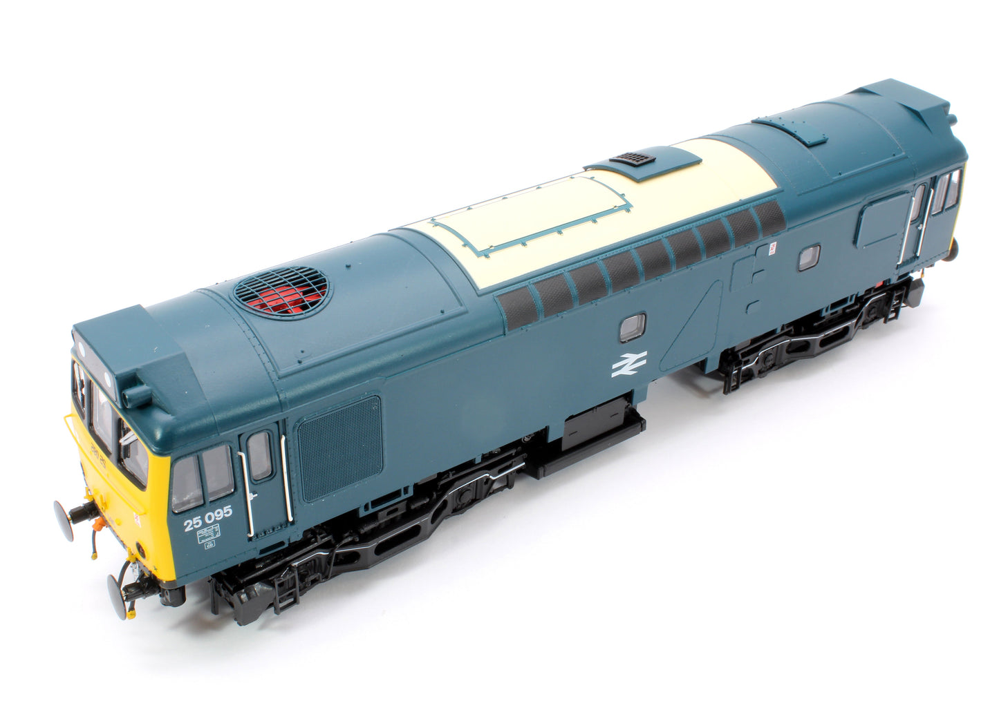 Pre-Owned Class 25 BR Rail Blue 25095 (with cab front numbers) Diesel Locomotive