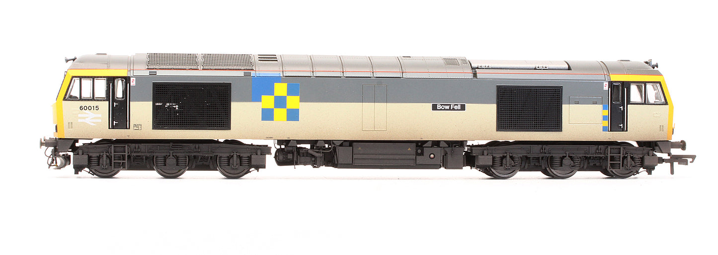 Pre-Owned R3743 BR Sub Sector Class 60 'Bow Fell' 60015 Diesel Locomotive - DCC Fitted - Custom Weathered