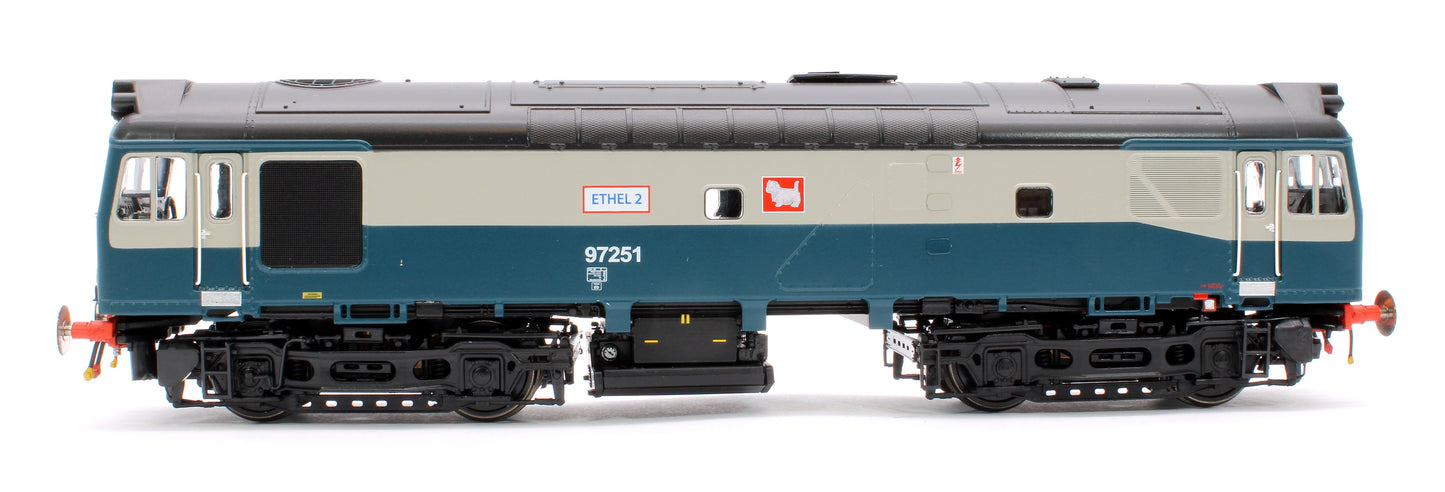 Pre-Owned 2545 Class 25 BR Blue/Grey 97251 'ETHEL 2' (alternative livery) Diesel Locomotive