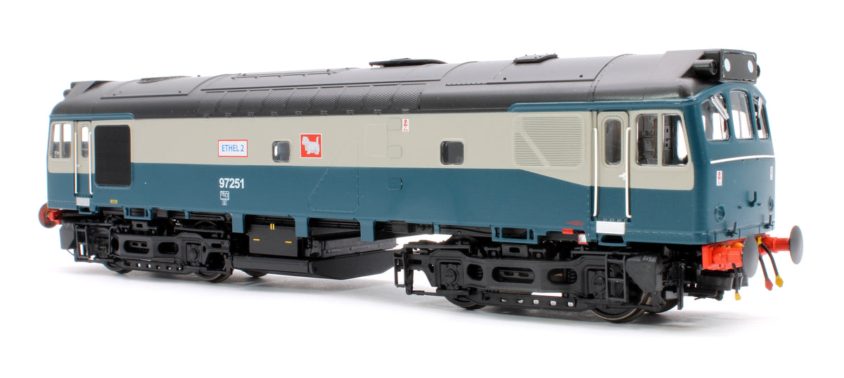 Heljan 2545 Class 25 BR Blue/Grey 97251 'ETHEL 2' (alternative livery ...