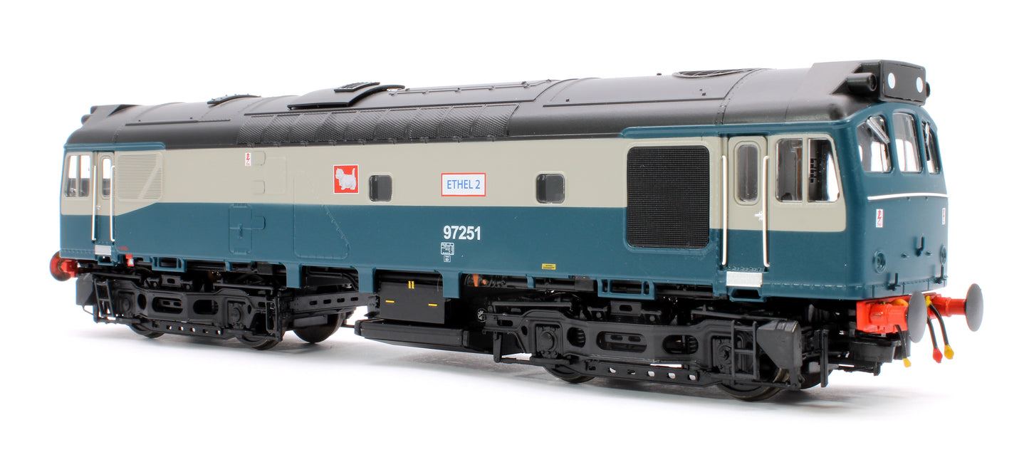 Class 25 BR Blue/Grey 97251 'ETHEL 2' (alternative livery) Diesel Locomotive