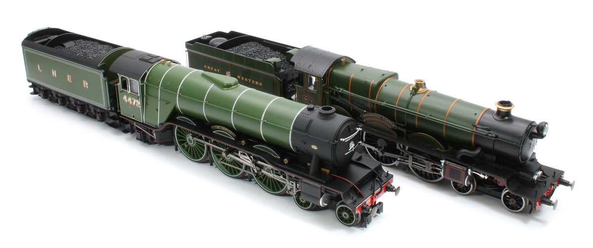 R30465 Scotsman in Australia 1980s Twin Pack - A3 4472 'Flying Scotsman' and GWR 4079 'Pendennis Castle' Steam Locomotives
