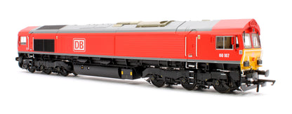 Class 66 DB Red 66167 Diesel Locomotive - DCC Sound