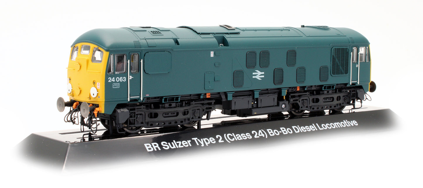 Pre-Owned BR Blue Class 24063 Diesel Locomotive - DCC Sound