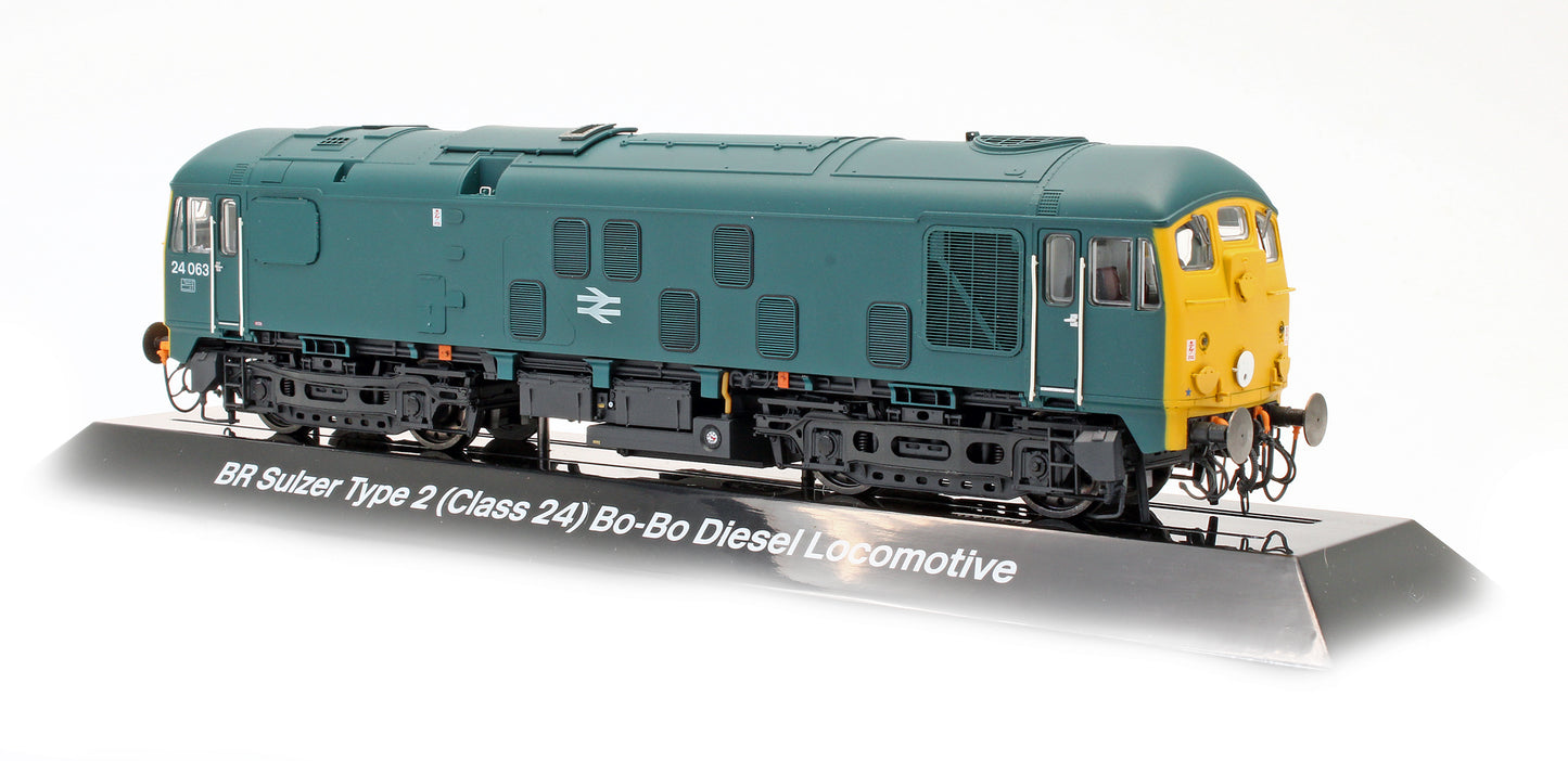 Pre-Owned BR Blue Class 24063 Diesel Locomotive - DCC Sound