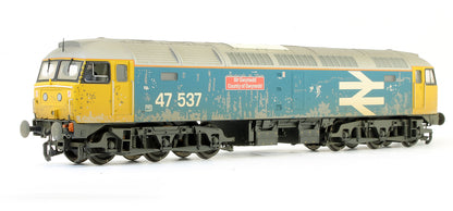 Pre-Owned 31-662ZDS Class 47537 'Sir Gwynedd / County Of Gwynedd' BR Large Logo Blue (Limited Edition) - DCC Sound