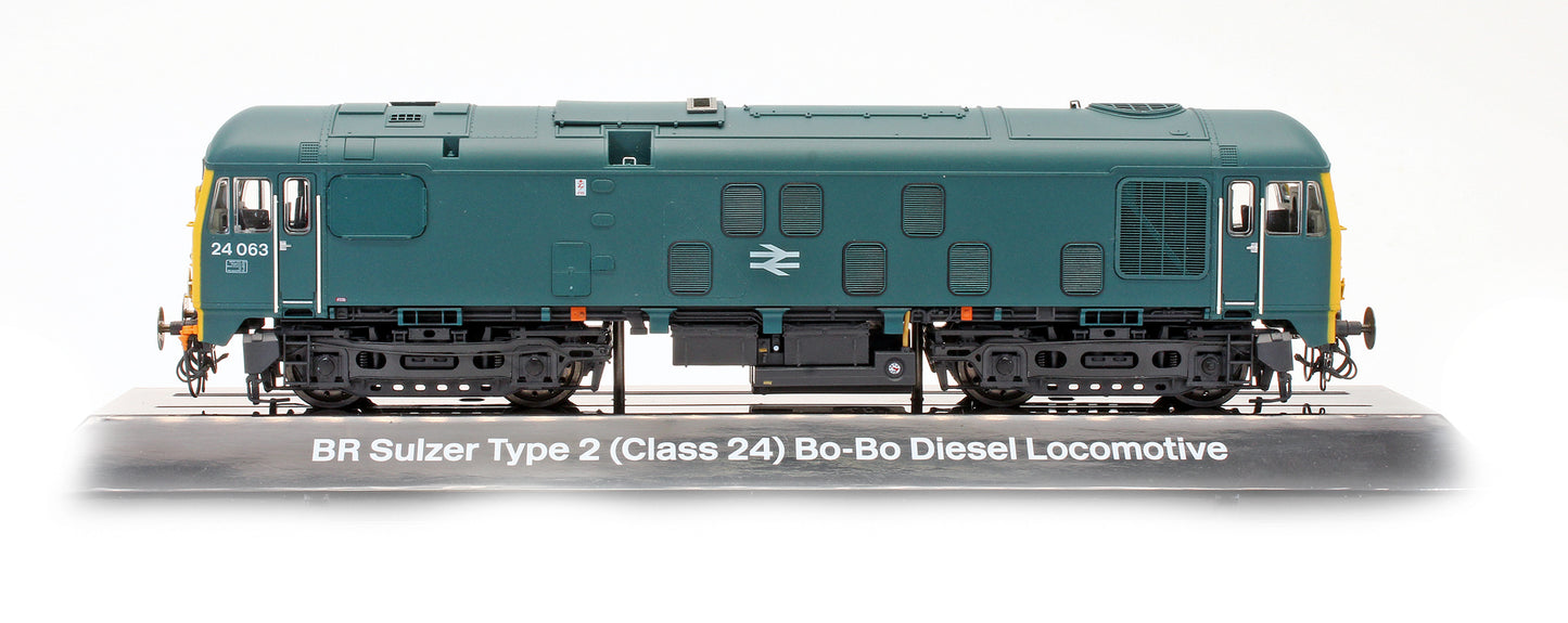 Pre-Owned BR Blue Class 24063 Diesel Locomotive - DCC Sound