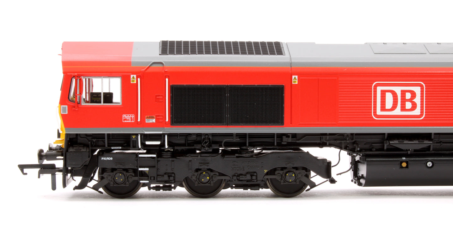 Class 66 DB Red 66167 Diesel Locomotive - DCC Sound