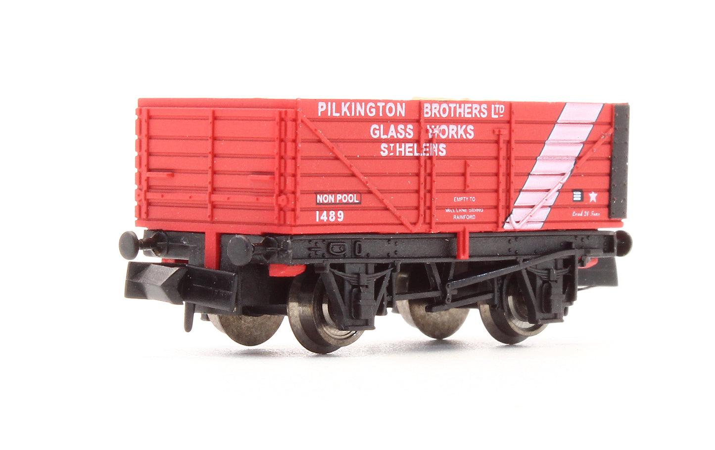 Pre-Owned 'Pilkington Brothers Ltd' 7 Plank Wagon No.1489 - Limited Edition