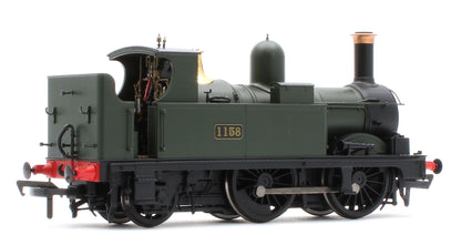 4S-517-003D GWR 517 Class 0-4-2 1158 G.W. Green Steam Locomotive - DCC Fitted