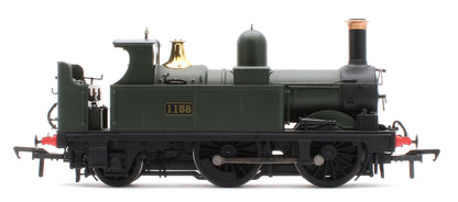 4S-517-003S GWR 517 Class 0-4-2 1158 G.W. Green Steam Locomotive - DCC Sound