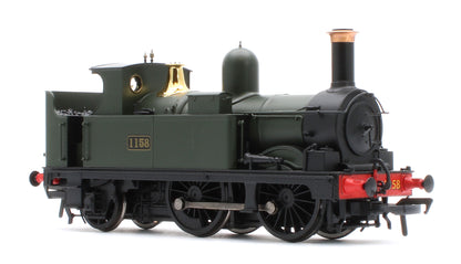 4S-517-003D GWR 517 Class 0-4-2 1158 G.W. Green Steam Locomotive - DCC Fitted