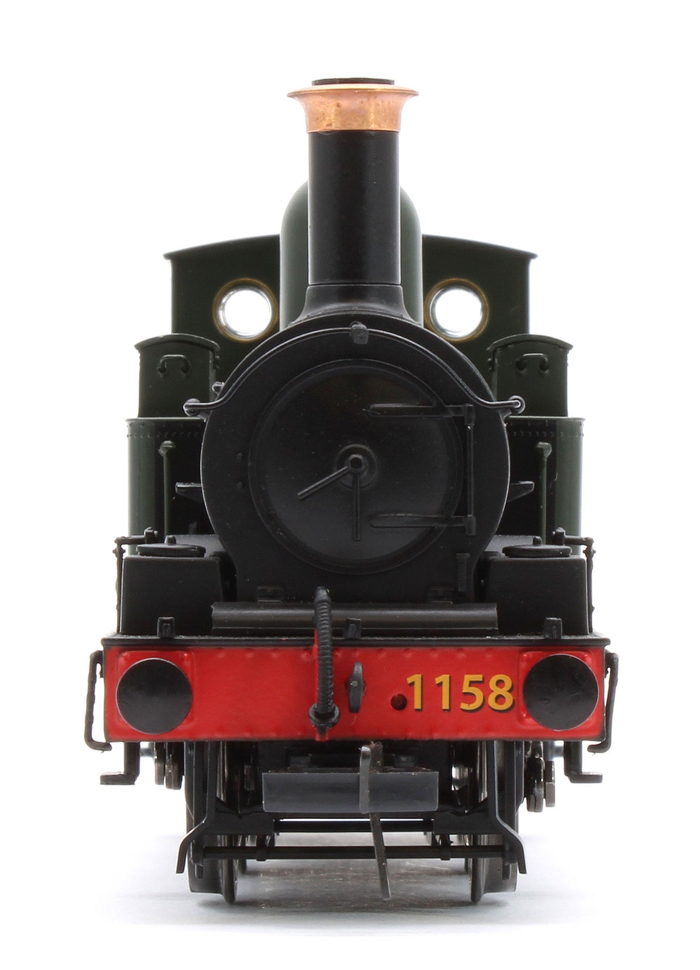 4S-517-003D GWR 517 Class 0-4-2 1158 G.W. Green Steam Locomotive - DCC Fitted