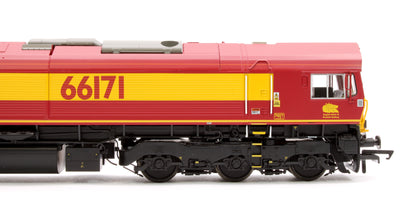 Class 66 EWS Maroon 66171 Diesel Locomotive