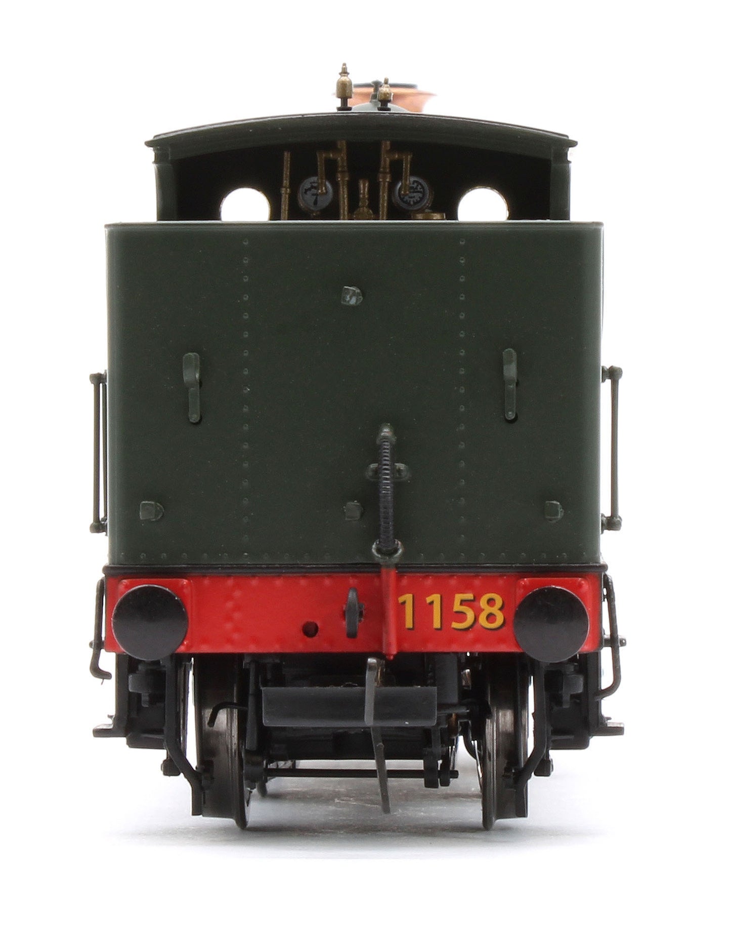 4S-517-003D GWR 517 Class 0-4-2 1158 G.W. Green Steam Locomotive - DCC Fitted